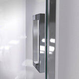 DreamLine Mirage-Z 56-60 in. W x 72 in. H Frameless Sliding Shower Door in Chrome