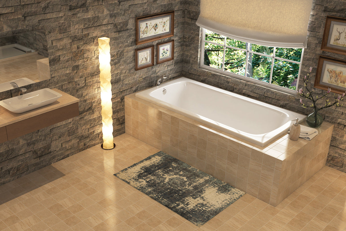 Americh MI6630ADATA2-BI Miro 6630 ADA - Tub Only / Airbath 2 - Biscuit