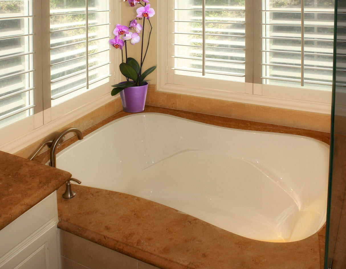 Hydro Systems MON7242ATO-BON MONTEREY 7242 AC TUB ONLY-BONE