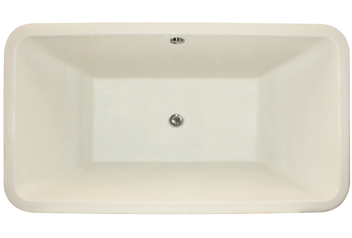 Hydro Systems NAS6636ATO-BIS NATASHA 6636 AC TUB ONLY- BISCUIT