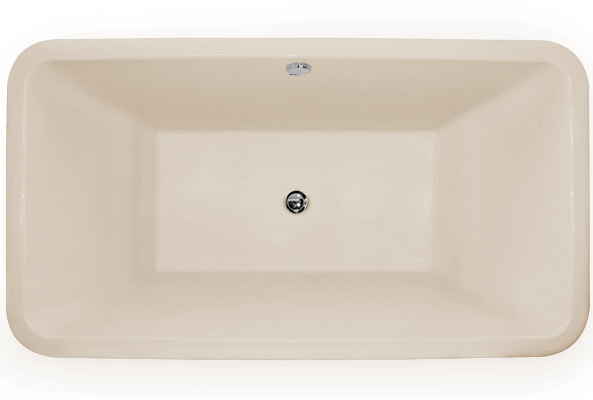 Hydro Systems NAS6636ATO-BON NATASHA 6636 AC TUB ONLY- BONE