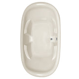 Hydro Systems NAT7844ATO-BIS NATALIE 7844 AC TUB ONLY-BISCUIT