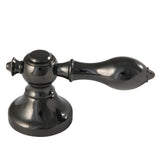 NBH3630ACL Metal Lever Handle, Black Stainless Steel