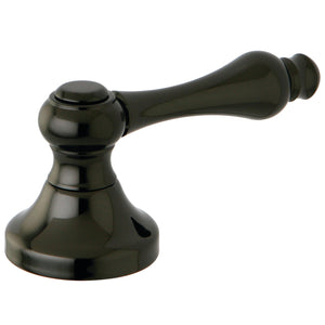 NBH3630AL Metal Lever Handle, Black Stainless Steel