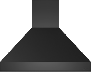 Vent-A-Hood NEPXH18-236 BL 36" 600 CFM Euro Compact Wall Mount Range Hood with Magic Lung Blower, Black Satin