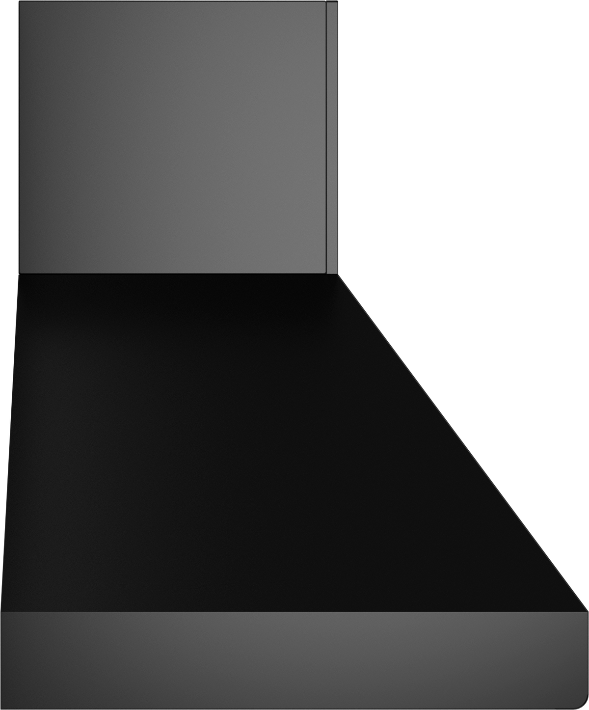 Vent-A-Hood NEPXTH18-348 BL 48" 900 CFM Euro Pro Wall Mount Range Hood with High-Capacity Magic Lung Blower, Black Satin