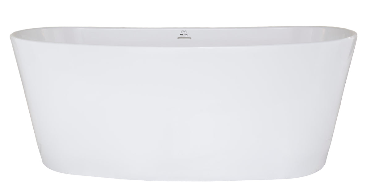 Hydro Systems NEW6631HTO-WHI NEWBURY 6631 METRO TUB ONLY-WHITE