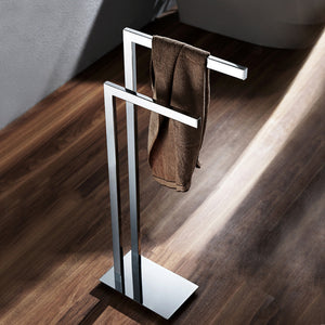 Towel Stand, Chrome, Floor Standing