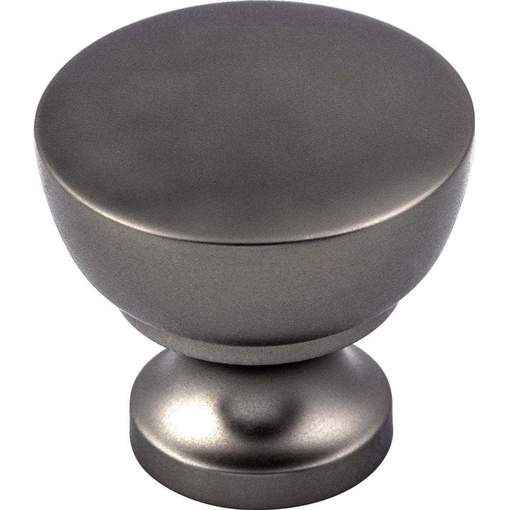 Top Knobs M1119 Bergen Knob 1 1/4" - Ash Gray