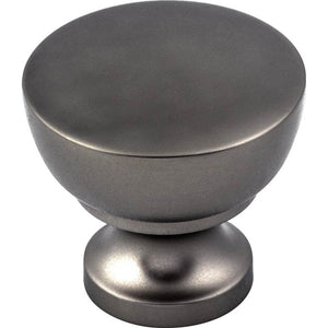 Top Knobs M1119 Bergen Knob 1 1/4" - Ash Gray