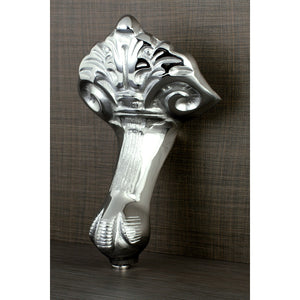 Aqua Eden NHVCTZB1 4-Piece (Set) Bourbon Brass Tub Feet, Polished Chrome