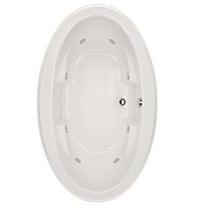 Hydro Systems NIL7244AWP-WHI NINA 7244 AC W/WHIRLPOOL SYSTEM-WHITE