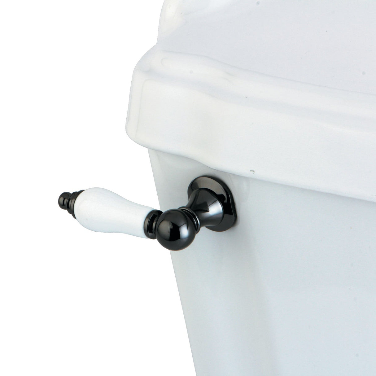 Water Onyx NKTPL Toilet Tank Lever, Black Stainless Steel