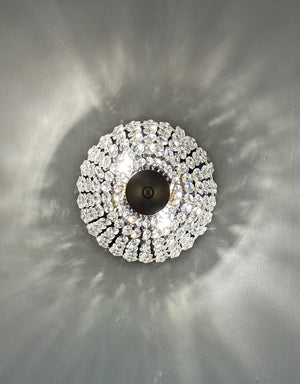 Nola 3 Light Black Forged Flush Mount NOL-314-BF-CL-MWP