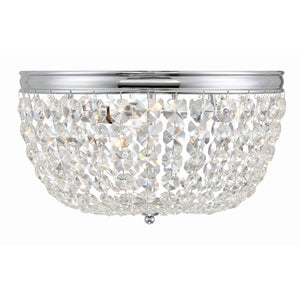 Nola 3 Light Black Forged Flush Mount NOL-314-BF-CL-MWP