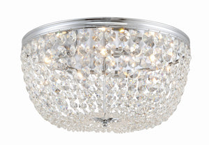Nola 5 Light Black Forged Flush Mount NOL-320-BF-CL-MWP