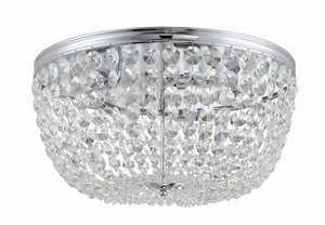 Nola 5 Light Black Forged Flush Mount NOL-320-BF-CL-MWP