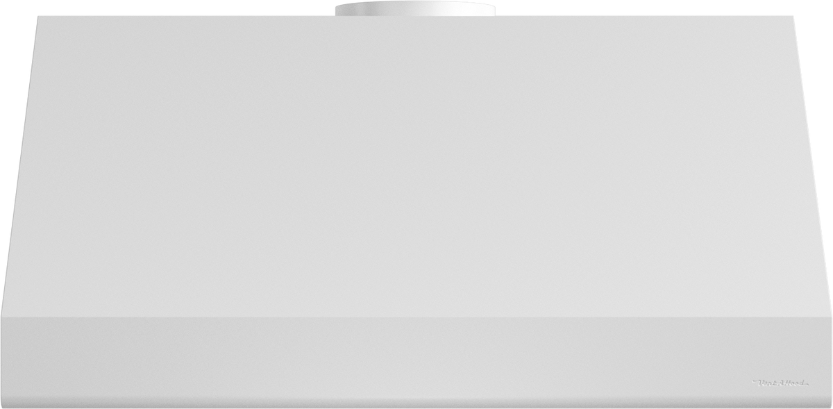 Vent-A-Hood NPH18-248 WH 48" 600 CFM Professional Wall Mount Range Hood with Rounded Edges, Magic Lung Blower, White