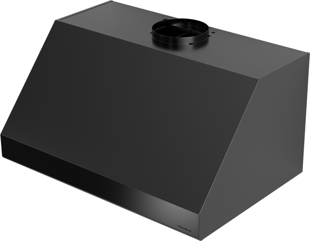 Vent-A-Hood NPH18-454 BL 54" 1200 CFM Professional Wall Mount Range Hood with Rounded Edges, Magic Lung Blower, Black Satin