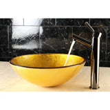 Water Onyx NS8410DKL Single-Handle 1-Hole Deck Mount Vessel Faucet, Black Stainless Steel