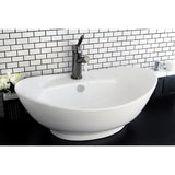 Water Onyx NS8420DKL Single-Handle 1-or-3 Hole Deck Mount Bathroom Faucet with Brass Pop-Up, Black Stainless Steel
