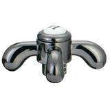 NSH1600TXH Hot Metal Cross Handle, Black Stainless Steel