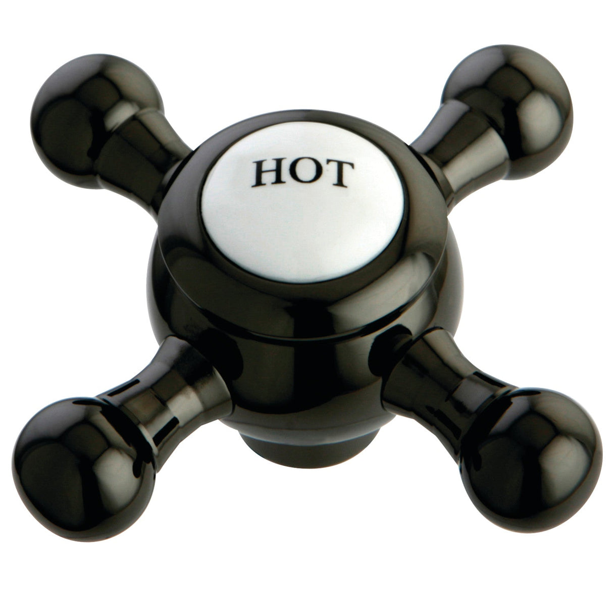 NSH4460BXH Hot Metal Cross Handle, Black Stainless Steel
