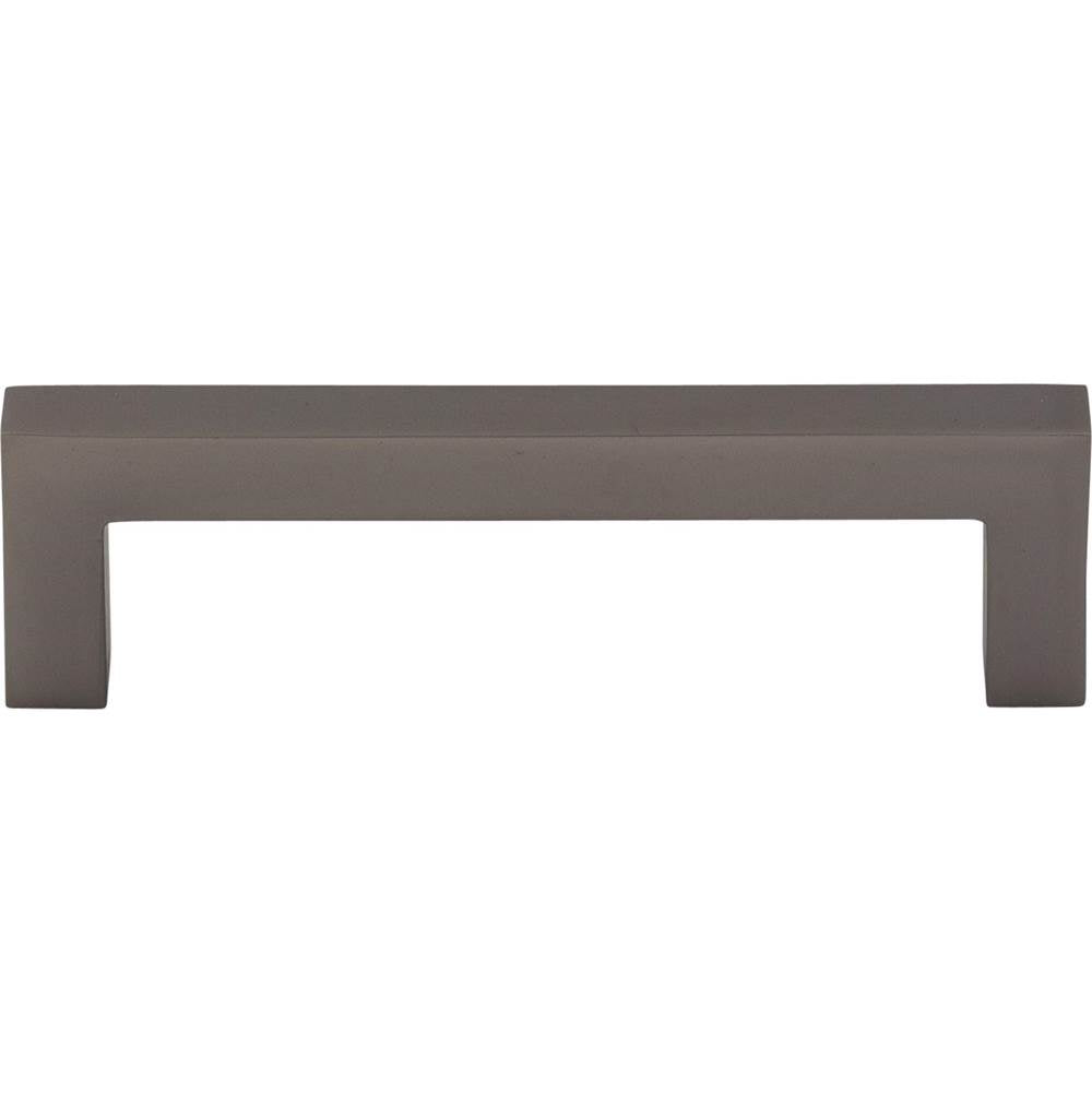 Top Knobs M1161 Square Bar Pull 3 3/4" - Ash Gray