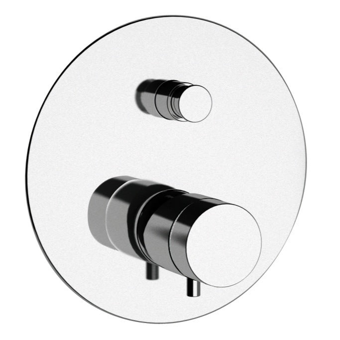 Built-in Thermostatic Diverter with Single Lever