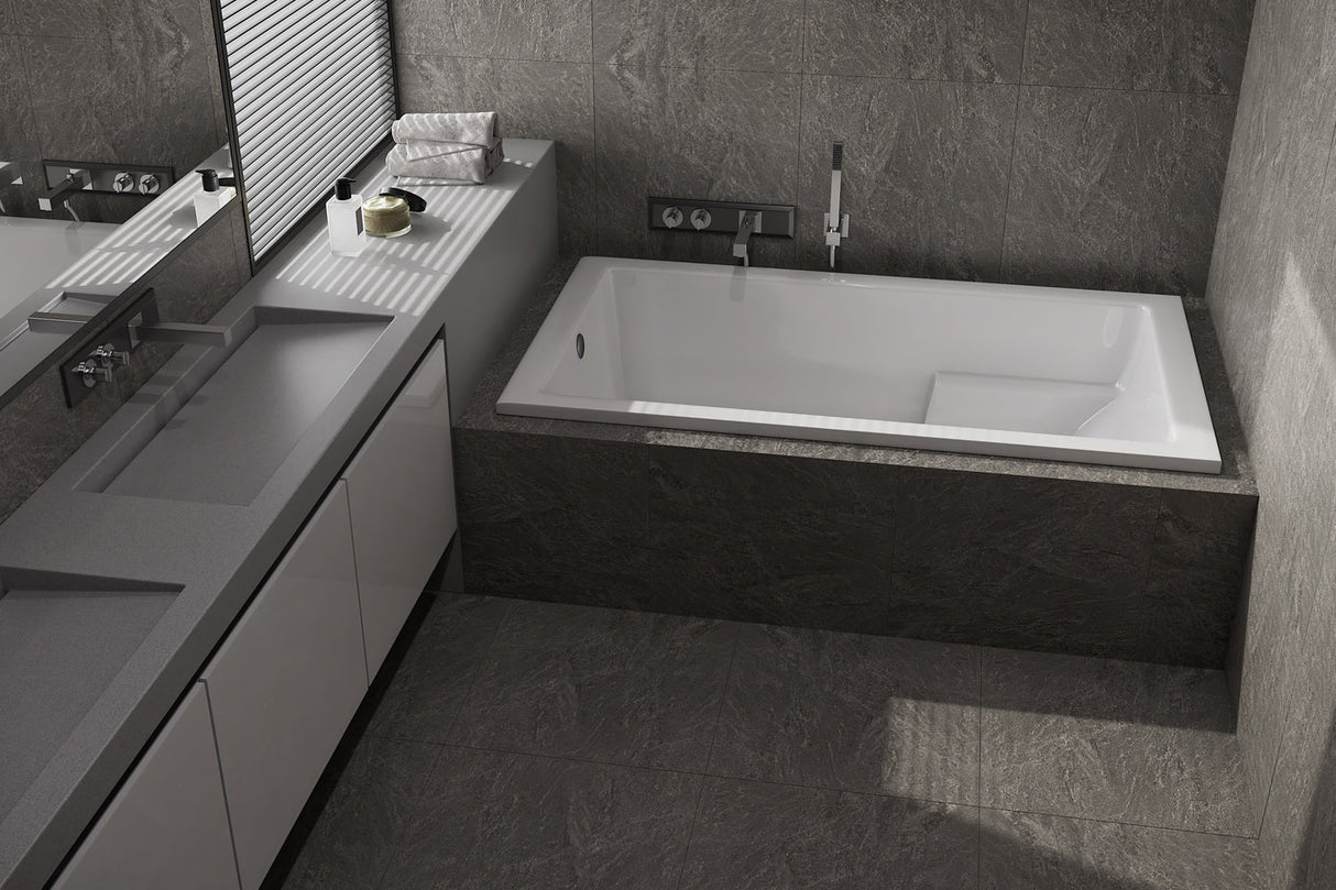Americh NA6034TA2-BI Nadia 6034 - Tub Only / Airbath 2 - Biscuit