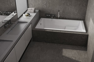 Americh NA6034TA2-BI Nadia 6034 - Tub Only / Airbath 2 - Biscuit