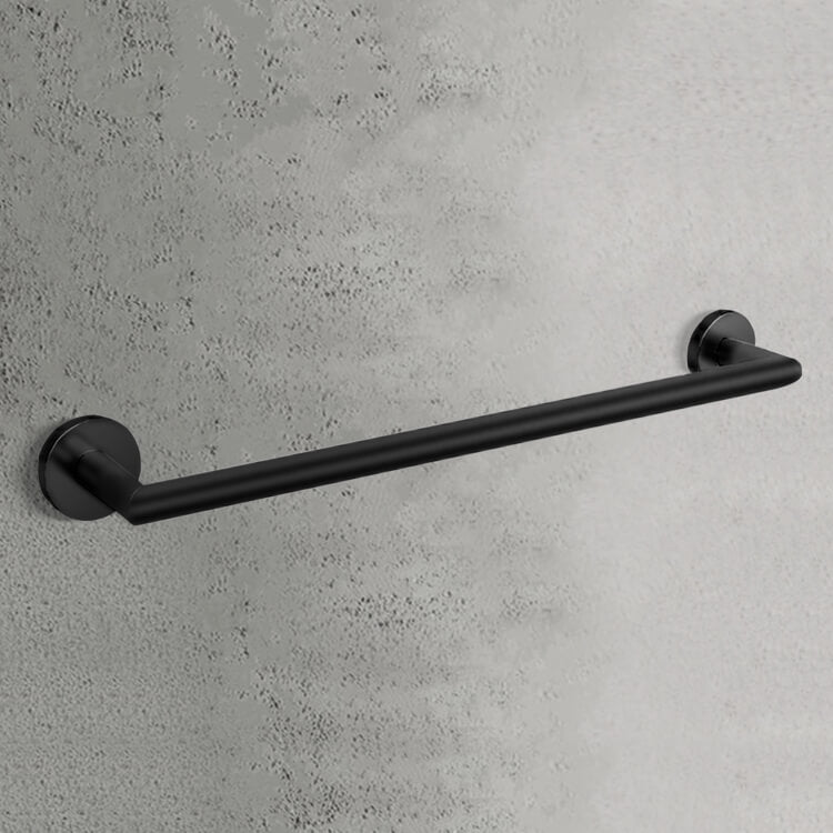 Towel Bar, 18 Inch, Matte Black