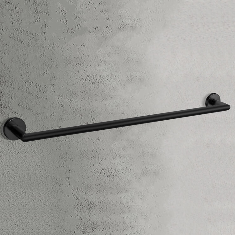 Towel Bar, 24 Inch, Matte Black