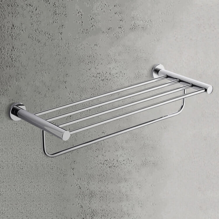 Polished Chrome Towel Rack