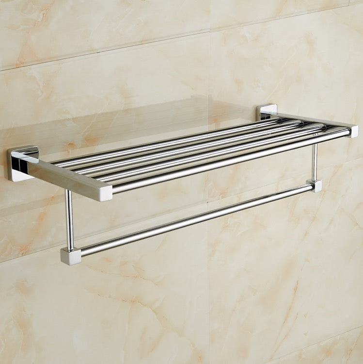 Polished Chrome Towel Rack