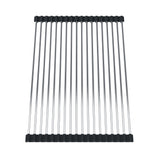 FRANKE OC2-31S-RH 10.5-in. x 15.4-in. Stainless Steel Shelf Grid Roller Mat for Orca 2.0 OR2X110 Sink In Stainless