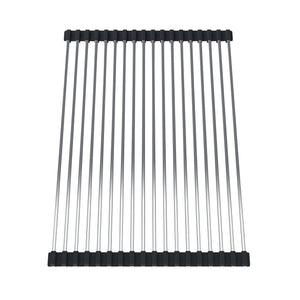 FRANKE OC2-31S-RH 10.5-in. x 15.4-in. Stainless Steel Shelf Grid Roller Mat for Orca 2.0 OR2X110 Sink In Stainless