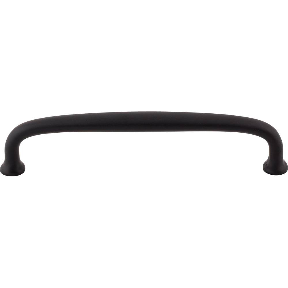 Top Knobs M1185 Charlotte Pull 6" - Flat Black