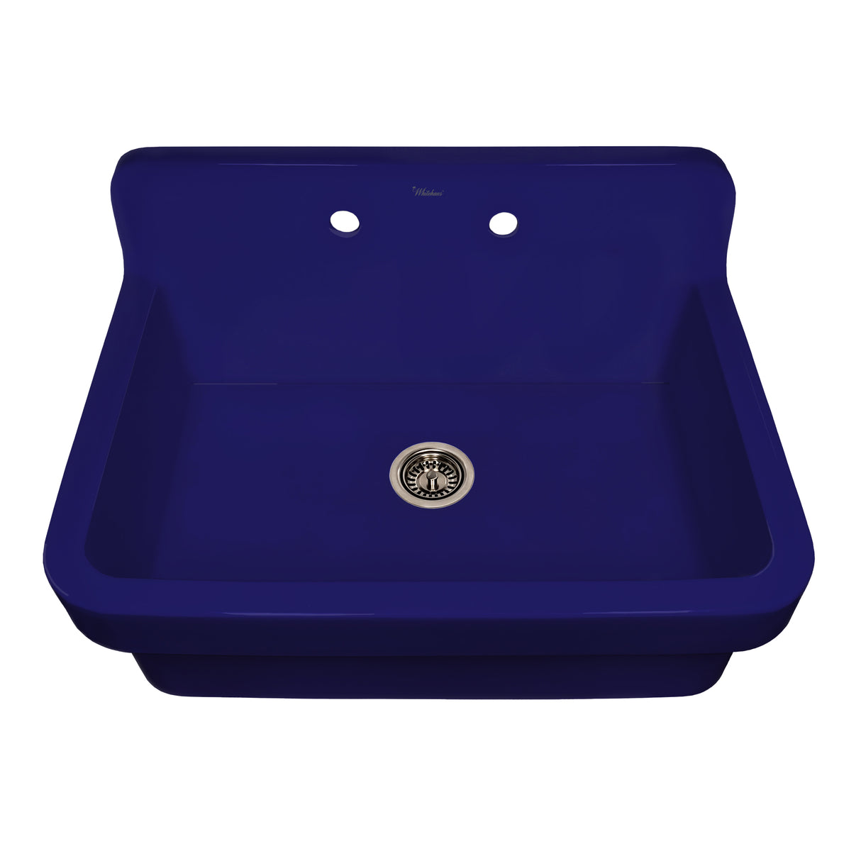 Old Fashioned Country Fireclay Utility Sink with High Backsplash