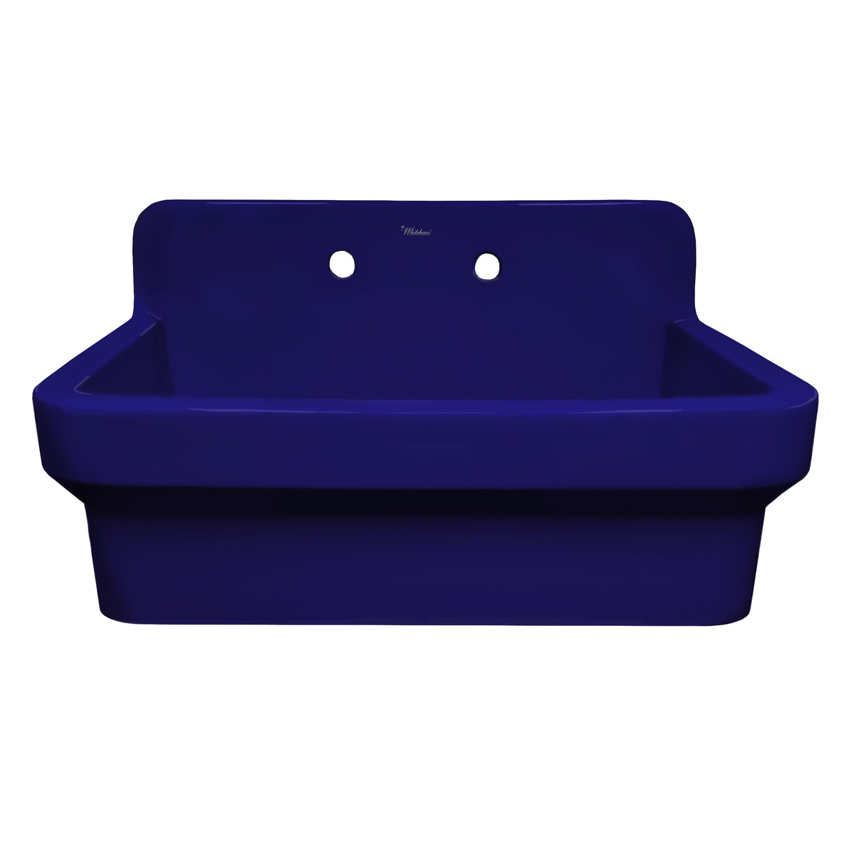 Old Fashioned Country Fireclay Utility Sink with High Backsplash