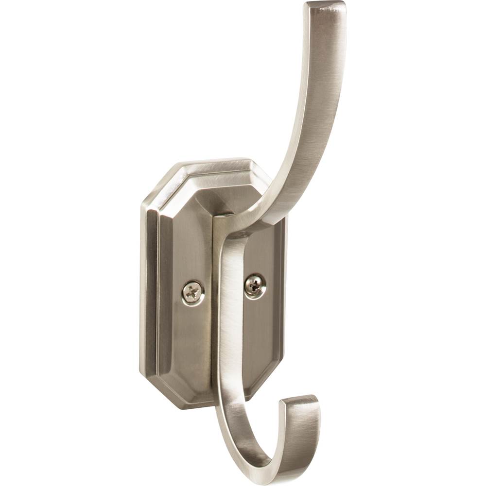 Top Knobs TK1065 Emerald Hook 6 1/4 Inch - Brushed Satin Nickel