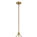 Omni 6 Light Aged Brass Chandelier OMN-3006-AG