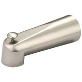 Olympia OP-640033-BN Extended Combo Diverter Tub Spout in Brushed Nickel