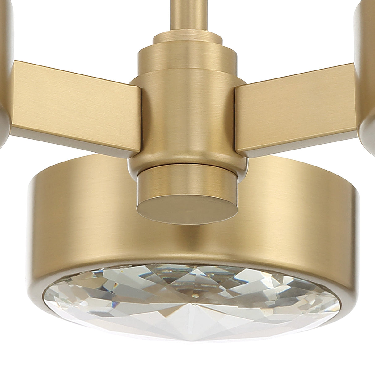 Orson 3 Light Modern Gold Semi Flush Mount ORS-733-MG