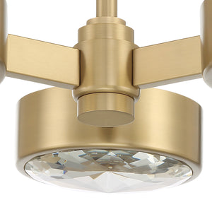 Orson 3 Light Modern Gold Semi Flush Mount ORS-733-MG
