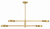 Orson 4 Light Modern Gold Chandelier ORS-734-MG