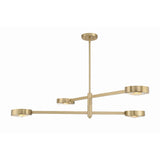 Orson 4 Light Modern Gold Chandelier ORS-734-MG