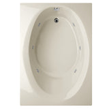 Hydro Systems OVA6042ACO-BIS OVATION 6042 AC W/COMBO SYSTEM-BISCUIT