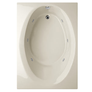 Hydro Systems OVA6642ACO-BIS OVATION 6642 AC W/COMBO SYSTEM-BISCUIT