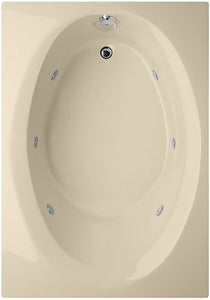Hydro Systems OVA6642AWP-BON OVATION 6642 AC W/WHIRLPOOL SYSTEM-BONE